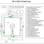 The Golden temple map